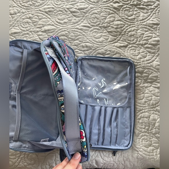 Vera Bradley Blush and Brush Makeup Bag - Picture 4 of 4